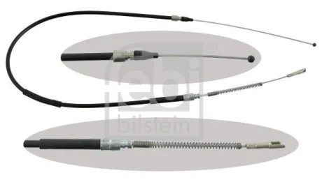 Трос ручного гальма / ТРОС РУЧНИКА MB 407/8/9/10-D - BM611 FEBI BILSTEIN 10592