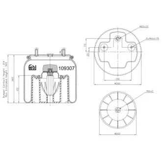 FEBI - Пневмоподушка FEBI BILSTEIN 109307