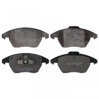 Комплект тормозных колодок, дисковый тормоз FEBI BILSTEIN 116210