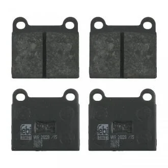 FEBI VW Тормозные колодки пер. GOLF,POLO,PASSAT, FEBI BILSTEIN 16068