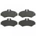 Комплект тормозных колодок задний MERCEDES G (W461), G (W463), SPRINTER 3-T (B903), VW LT 28-35 II, LT 28-46 II 2.1D-5.5 09.91- FEBI BILSTEIN 16450 (фото 1)