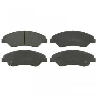 Комплект гальмівних колодок передн, KIA RETONA, SPORTAGE 2.0/2.0D 04.94-08.03 FEBI BILSTEIN 16557