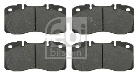 Комплект тормозных колодок, дисковый тормоз FEBI BILSTEIN 16598