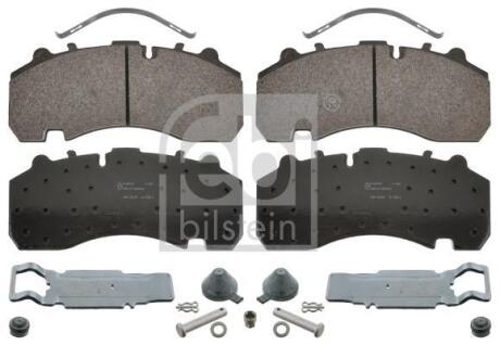 Комплект тормозных колодок, дисковый тормоз FEBI BILSTEIN 16606