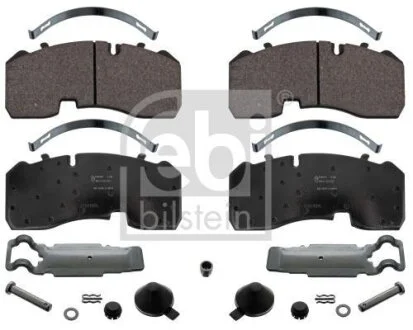 Колодки гальмівні дискові / BERGISCHE ACHSEN FEBI BILSTEIN 16607