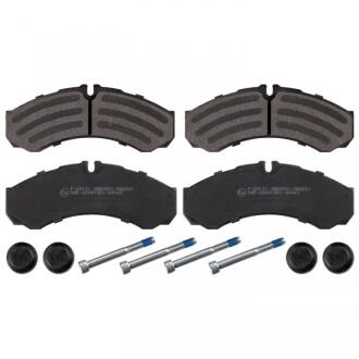 Комплект тормозных колодок, дисковый тормоз FEBI BILSTEIN 16704