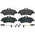 Комплект гальмівних колодок задн MERCEDES SPRINTER 3,5-T (B906), SPRINTER 3-T (B906), SPRINTER 4,6-T (B906), SPRINTER 5-T (B906) 1.8-3.5 06.06- FEBI BILSTEIN 16708 (фото 1)