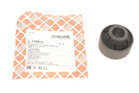 Сайлентблок переднього важеля Із задньої частини Лів/Прав (19x53x50 мм) NISSAN MICRA IV 1.2 05.10- FEBI BILSTEIN 170012