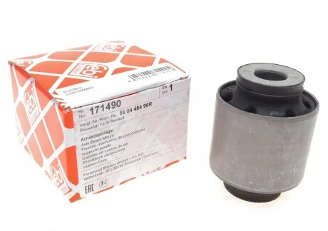 Сайлентблок балки підвіски Лів/Прав FIAT TALENTO NISSAN NV300, PRIMASTAR OPEL VIVARO B RENAULT TRAFIC III 1.6D/2.0D 05.14- FEBI BILSTEIN 171490