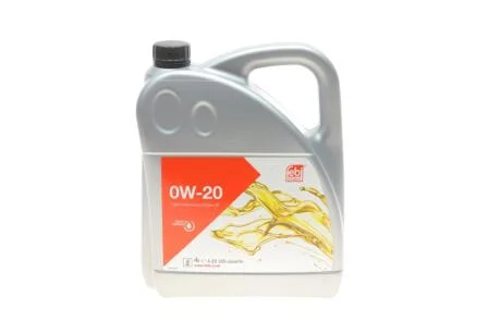 Олива моторна 0W-20 4L BMW LL-17 FE+, MB 229.72, FORD WSS-M2C947-A, OV0401547 FEBI BILSTEIN 177647