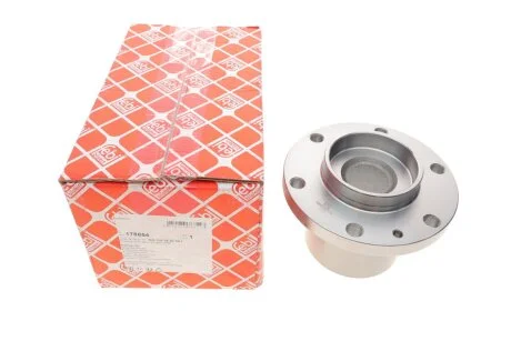 Комплект підшипника колеса передн Лів/Прав (із маточиною) (30x96x60) MERCEDES SPRINTER 3,5-T (B906), SPRINTER 3,5-T (B907), SPRINTER 3,5-T (B907, B910), SPRINTER 3-T (B906) 1.8-3.5 04.06-12.21 FEBI BILSTEIN 178854