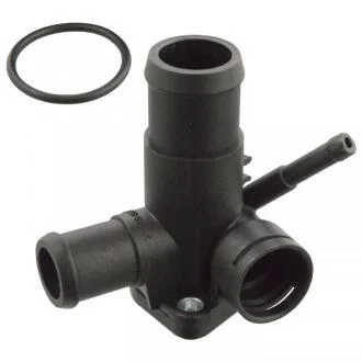 Фланець охолоджуючої рідини (кількість виходів: 4) SEAT CORDOBA, IBIZA II, INCA, TOLEDO I VW CADDY II, CADDY II/MINIVAN, GOLF III, PASSAT B3/B4, POLO III CLASSIC, VENTO 1.9D 05.89-01.04 FEBI BILSTEIN 18254