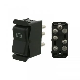 Перемикач кнопковий (кількість контактів 5) MERCEDES 123 (C123), 123 T-MODEL (S123), 123 (W123), 190 (W201), SL (R107) 02.76-08.93 FEBI BILSTEIN 18309