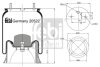 Подушка амортизуюча (Пневморессора 4022 N P03 (со стаканом)) FEBI BILSTEIN 20522 (фото 1)