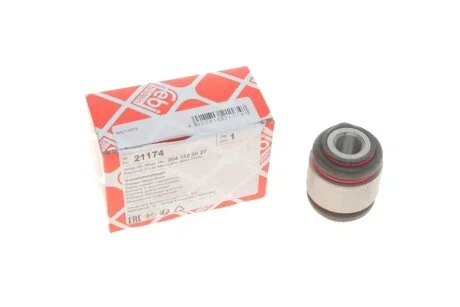 Сайлентблок заднього важеля Лів/Прав (нижн/зовнішній задн/Із задньої частини) MERCEDES 124 (A124), 124 (C124), 124 T-MODEL (S124), 124 (W124), 190 (W201), C (A205), C (C204) 1.5-Electric 10.82- FEBI BILSTEIN 21174