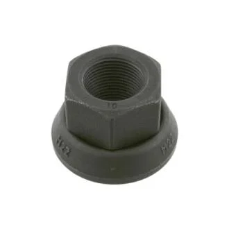 Гайка колеса задн/передн M22x1,5 x30мм (Сталь / фосфатований, плаский) RVI C, D, K, PREMIUM 2, T VOLVO 7300, 7700, 8300, 8500, 8700, 8900, 9400, 9500, 9700, 9900, B12, B7, B9, FE, FE II 01.92- FEBI BILSTEIN 24626