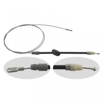 Трос ручника (центральный) MB Sprinter/VW Crafter 06- (2442mm) 219035, 9064202785, 7002726, 270194, 2E0609701Q, 196287 FEBI BILSTEIN 26729