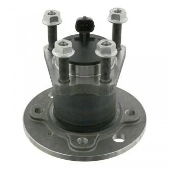 Рем.комплект подшипников cтупицы со ступицей колеса, датчиком абс и гайками FEBI BILSTEIN 27384