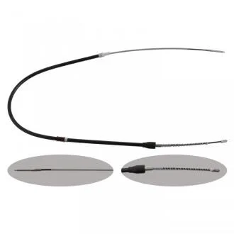 Трос стояночного гальма задн Лів/Прав (1395мм, гальма: барабан) SEAT AROSA VW LUPO I 1.0-1.7D 05.97-07.05 FEBI BILSTEIN 30765