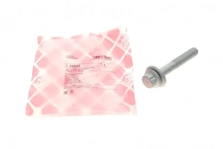 Фото 1 - болт колінчатого валу (з шліцевидною не шестигранною головкою) FEBI BILSTEIN 32025 Болт колінчатого валу (з шліцевидною не шестигранною головкою) FEBI BILSTEIN 32025 (фото 1)