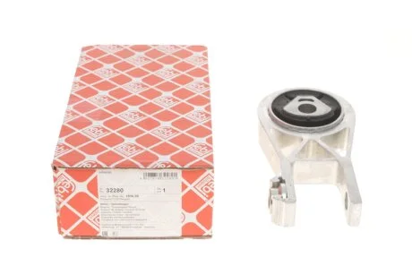 Подушка двигуна Нижн/Із задньої частини Лів, нижн, гумово-металев. CITROEN JUMPER II FIAT DUCATO PEUGEOT BOXER 2.0D-3.0CNG 04.06- FEBI BILSTEIN 32280