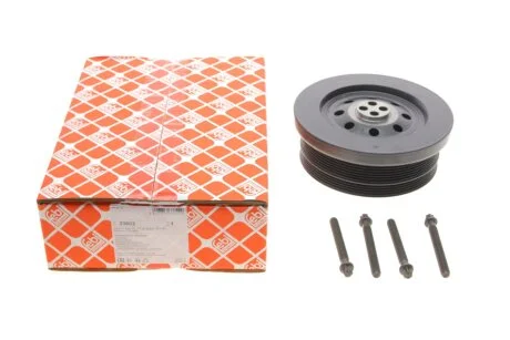 ШКИВ КОЛЕНВАЛА (+БОЛТЫ) BMW 3 (E46)(E90) / 5 (E60) / 7 (E65, E66, E67), X3 (E83), X5 (E53), X5 (E70) 2.5D/3.0D 02.02-12.13 FEBI BILSTEIN 33602