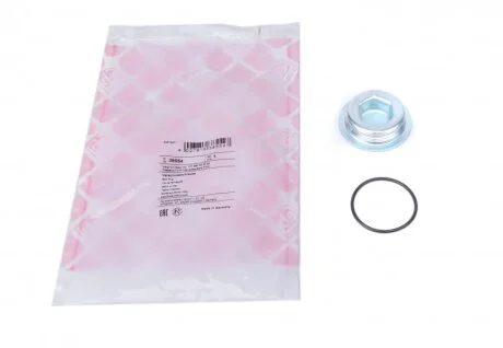 Заглушка головки блока (под резьбу), OM 616 - 601 - 602 - 611 - 651, (d 35 mm.), (с уплотн. кольцом) FEBI BILSTEIN 38554