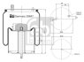 Сильфон пневматичної підвіски FEBI BILSTEIN 39847 (фото 1)