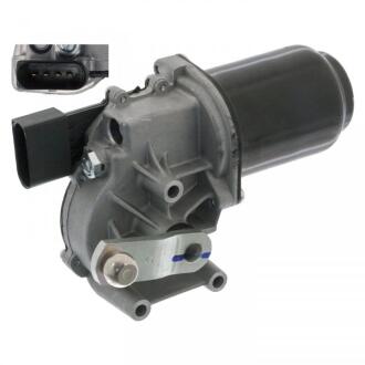 Двигун склоочисника передн SEAT TOLEDO IV SKODA FABIA III, RAPID 07.12-12.22 FEBI BILSTEIN 48665