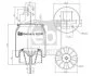 Балон пневматичної ресори, пневматична підвіска FEBI BILSTEIN 49186 (фото 1)