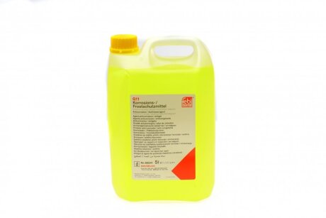 Антифриз-концентрат Febi, G11 (жовто-зелений), 5л FEBI BILSTEIN 88541