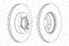 Диск тормозной VW TRANSPORTER 90-03 1.9-2.8 перед. D=280 FERODO DDF1010 (фото 2)