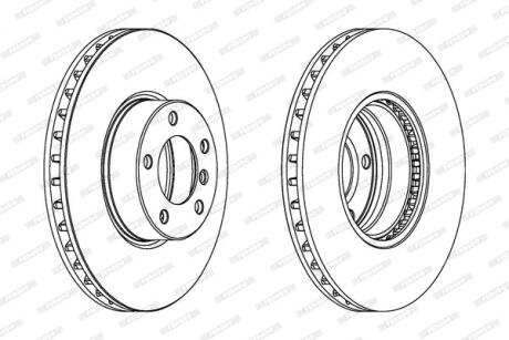 Не постачається FERODO DDF1202C-1