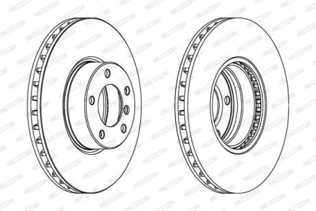 Не постачається FERODO DDF1202C-1