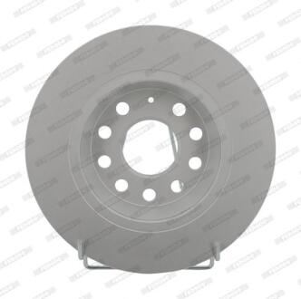 Комплект гальмівних дисків (2 шт) задн Лів/Прав AUDI A3, Q3 SEAT ALHAMBRA, ALTEA, ALTEA XL, LEON, TOLEDO III SKODA OCTAVIA II, SUPERB II, SUPERB III, YETI VW CC B7, EOS 1.2-3.6 02.03-06.24 FERODO DDF1306C