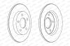Диск тормозной MAZDA 3/5 03- задн. FERODO DDF1420C (фото 1)