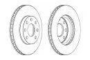 Комплект гальмівних дисків (2 шт) передн Лів/Прав CHEVROLET CORSA, LANOS DAEWOO LANOS, NEXIA FSO LANOS OPEL ASCONA C, ASTRA F, ASTRA F CLASSIC, ASTRA F/KOMBI, COMBO/MINIVAN 1.2-2.0 09.82- FERODO DDF151C