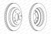 Диск тормозной VAG/PORSCHE TOUAREG/Q7/CAYENNE 02- вент. задн. FERODO DDF1580C (фото 2)