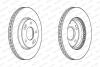 Диск тормозной HYUNDAI/KIA I30/CEED 12- передн.R15 FERODO DDF2187C (фото 1)