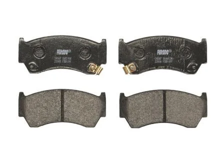 Комплект гальмівних колодок з 4 шт. дисків FERODO FDB1091