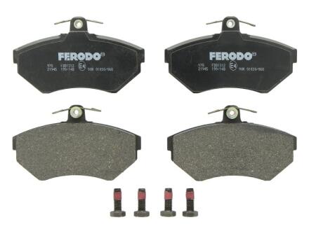 Комплект гальмівних колодок з 4 шт. дисків FERODO FDB1312