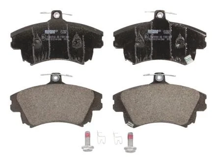 Гальмівні колодки пер. MITSUBISHI COLT/SMART FORFOUR/VOLVO S40 I/V40 95-12 (TRW) FERODO FDB1384