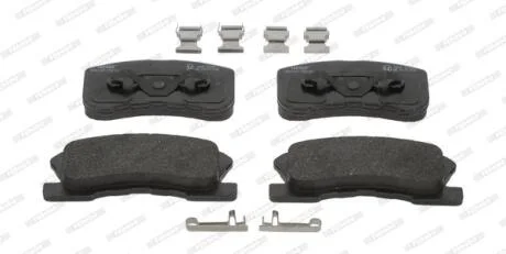 Колодки гальмівні дискові, комплект FERODO FDB1501