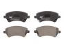 Комплект гальмівних колодок передн, TOYOTA COROLLA, COROLLA VERSO 1.4-2.0D 09.00-03.08 FERODO FDB1573 (фото 1)