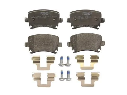Комплект гальмівних колодок з 4 шт. дисків FERODO FDB1636