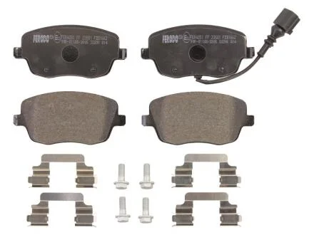 Комплект дискових гальмівних колодок FERODO FDB1662