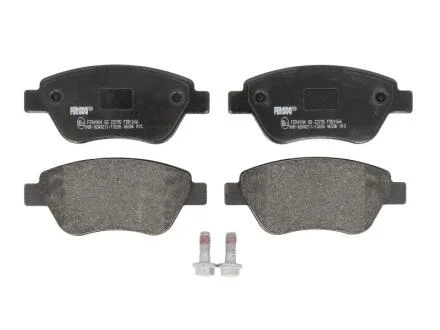 Комплект гальмівних колодок передн, ABARTH 500 / 595 / 695 FIAT 500, 500 C, BRAVO II, DOBLO, DOBLO/MINIVAN, GRANDE PUNTO, IDEA, PANDA, PUNTO EVO, SIENA, STILO LANCIA MUSA 1.2-1.9D 11.00- FERODO FDB1666