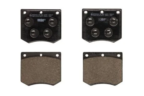 Комплект гальмівних колодок з 4 шт. дисків FERODO FDB167