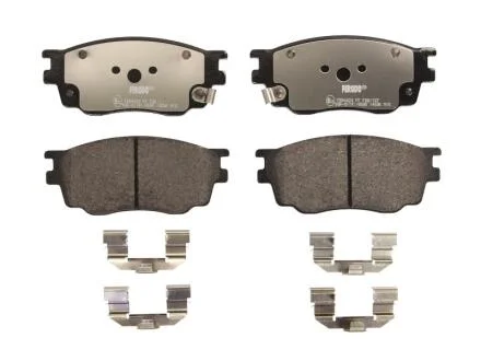 Комплект гальмівних колодок з 4 шт. дисків FERODO FDB1707
