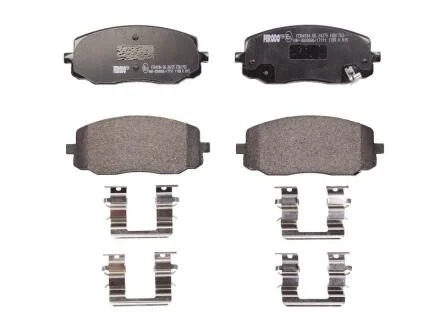 Комплект тормозных колодок, дисковый тормоз FERODO FDB1783